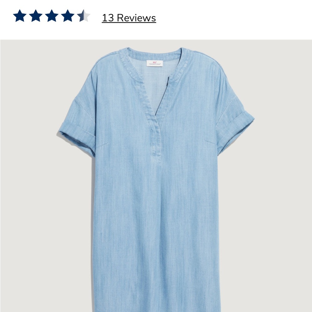 Vineyard vines chambray dress !!!sale!!! - Picture 2 of 7
